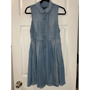 Vans Womens Babydoll Collared Dress